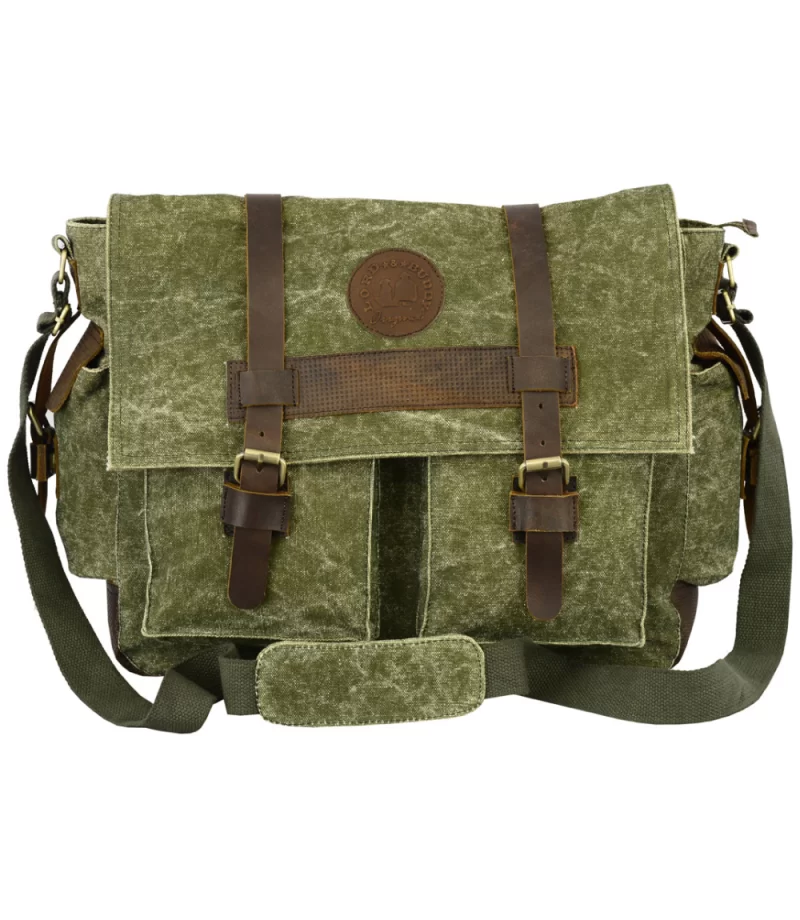 Lord & Buddy Messenger Bag - Green