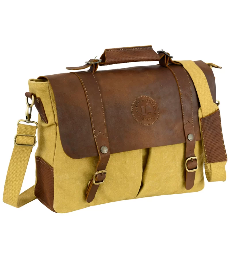 Lord & Buddy Brief Bag - Safari Brown