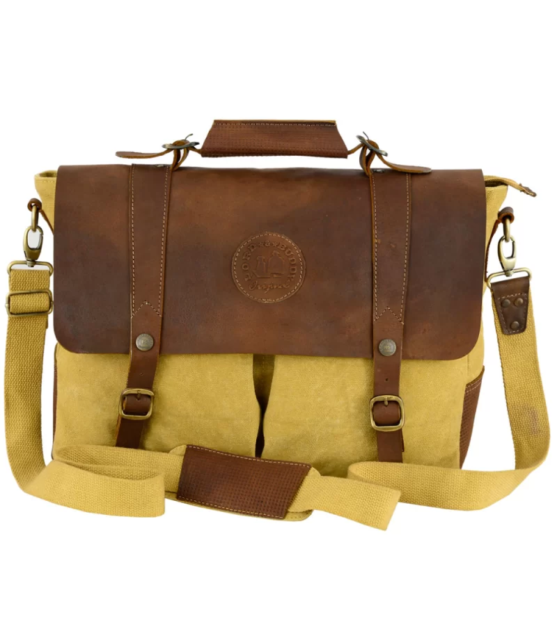 Lord & Buddy Brief Bag - Safari Brown